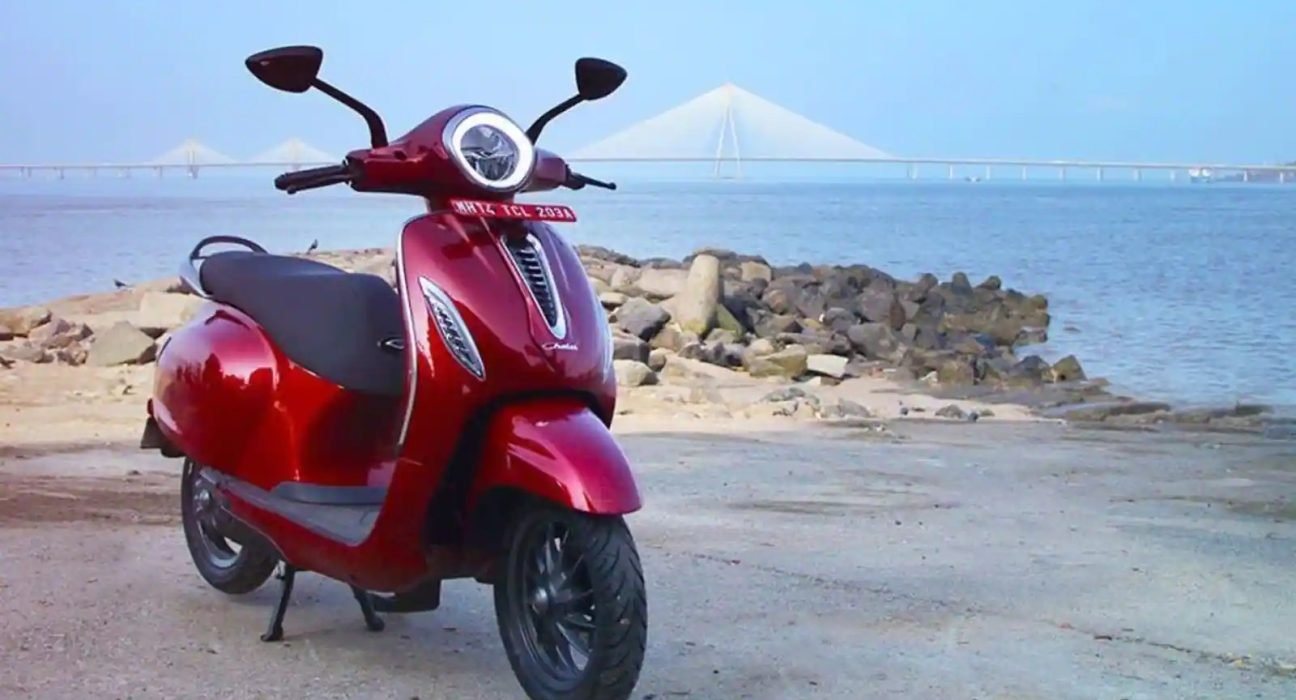 Bajaj Chetak electric scooter price in Kolkata