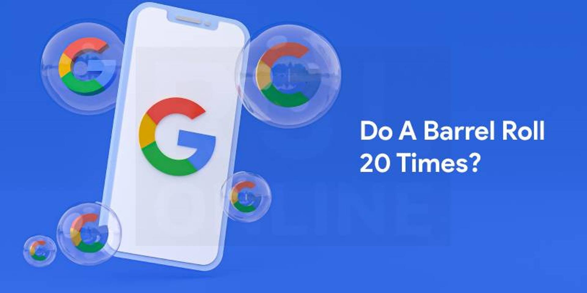 Do a Barrel Roll 5 Times? Google Tricks Games - TechyLoud